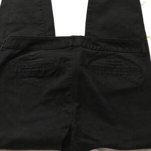 Old Navy Womens Black Chinos